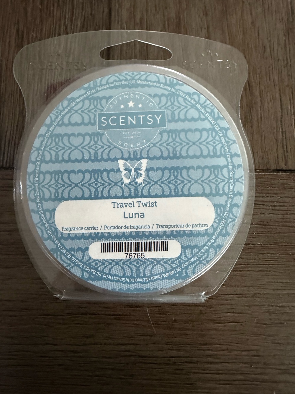 Scentsy Luna Travel Twist New